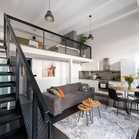 Apartment 2-room I 2-level I Krizikova Metro I Karlin *